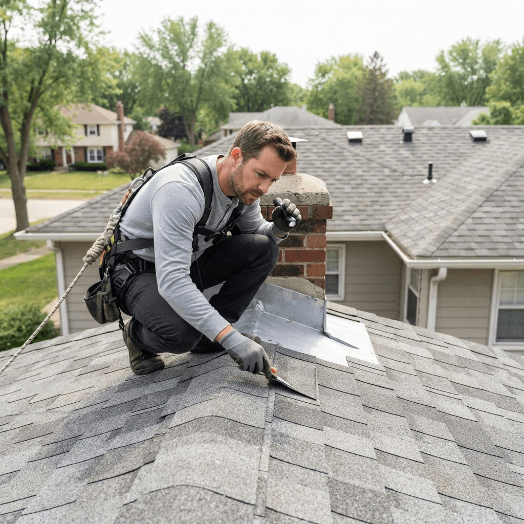 Sample roof inspection