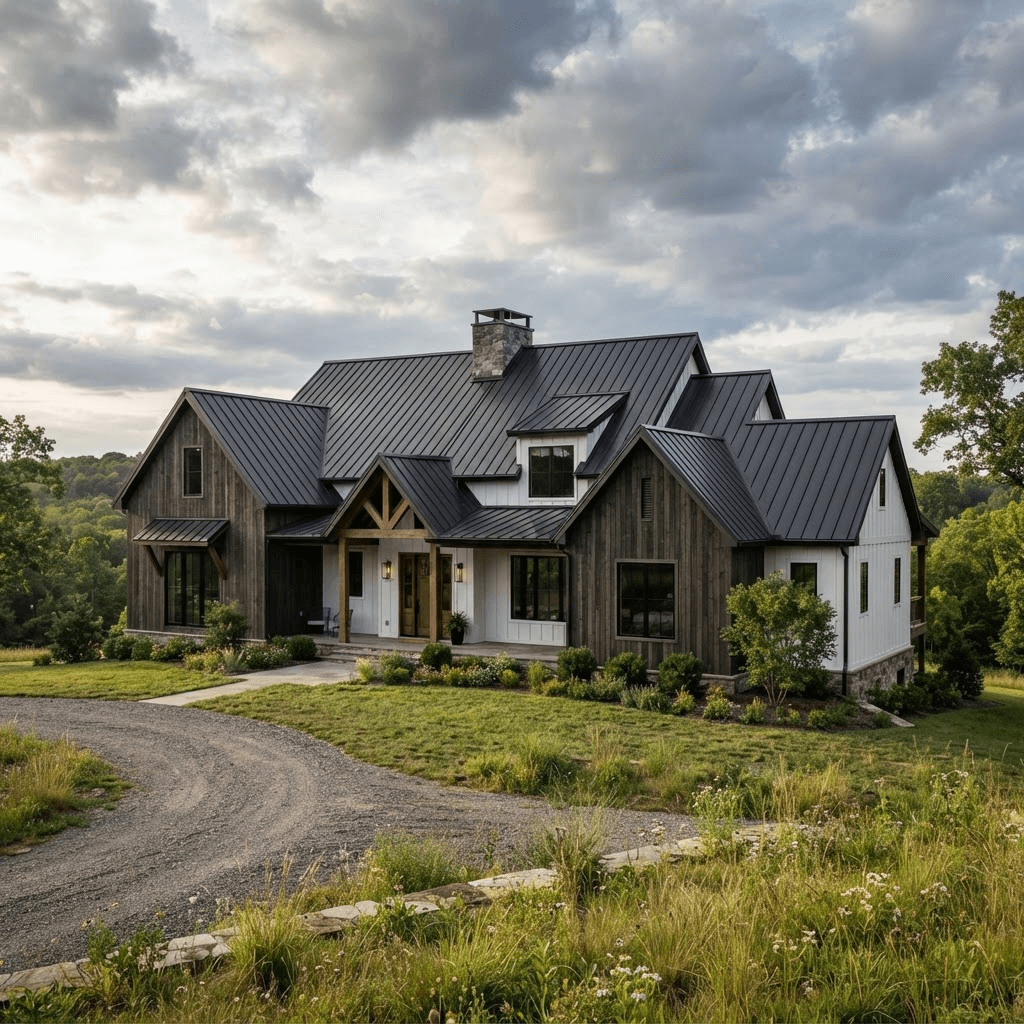 Sample metal roofing project